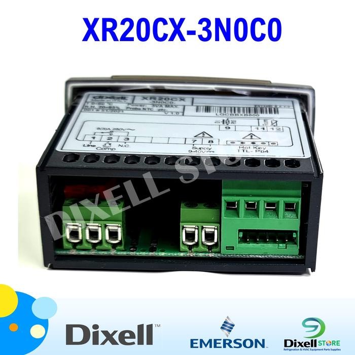 XR20CX DIXELL DIGITAL THERMOSTAT XR20CX-3N0C0, 9-40 VDC GRATIS ONGKIR
