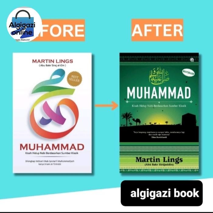 

TERLARIS BUKU MUHAMMAD MARTIN LINGS ORIGINAL HARD COVER READY