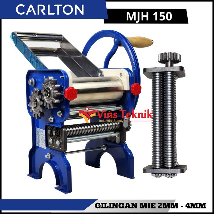 SALE MESIN GILINGAN MIE MANUAL 150MM CARLTON MJH150 NOODLE MAKER MJH 150 READY