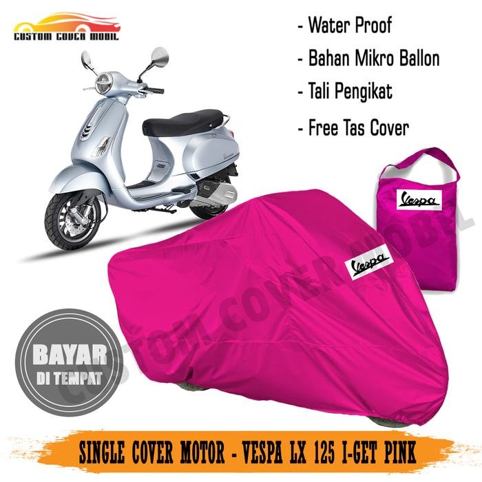 Cover/Selimut Motor Vespa LX 125 I-Get [ FOR INDOOR ]