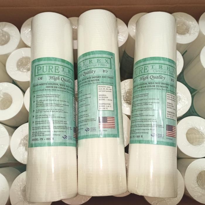 JTTOP" CARTRIDGE FILTER AIR PURETREX 10 " / PURETREX WATER FILTER 0.1 MICRON
