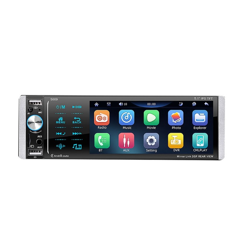 1Set 5009 Car MP5 Player Car Radio Multimedia Player Touch Screen Audio Receiver Car Supplies