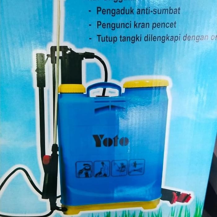NEW ` ALAT SEMPROT DISINFEKTAN 16 LITER MANUAL - SEMPROTAN DESINFEKTAN