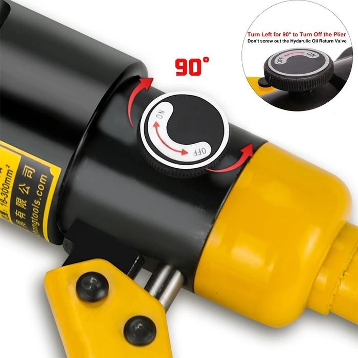 Terpopuler Set Tang Press Crimping Hidrolik Skun 10-300Mm Hydraulic Crimping Tool Pressure 5-10T