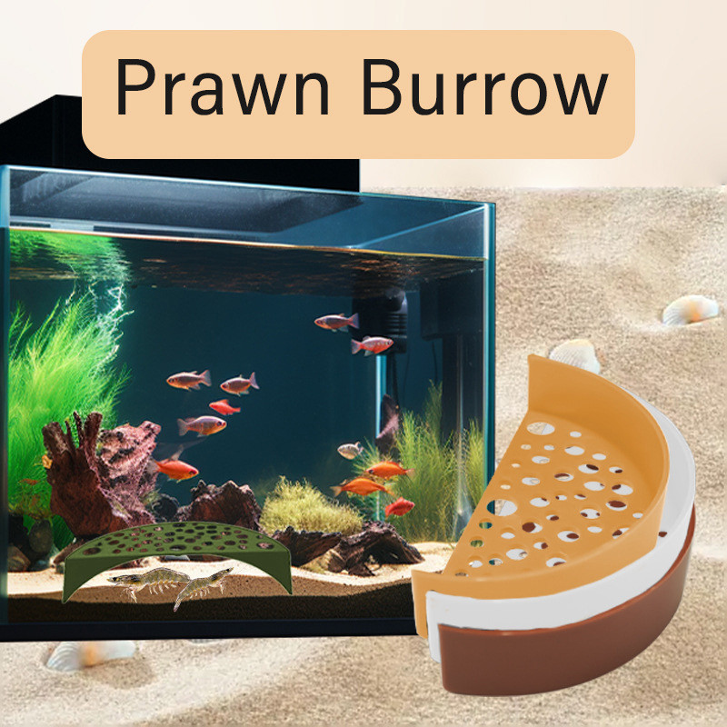 Shrimp Cave Hideout Shrimp Tunnel Shrimp Breeding Protector Aquarium Hide Shelter Shrimp Protector