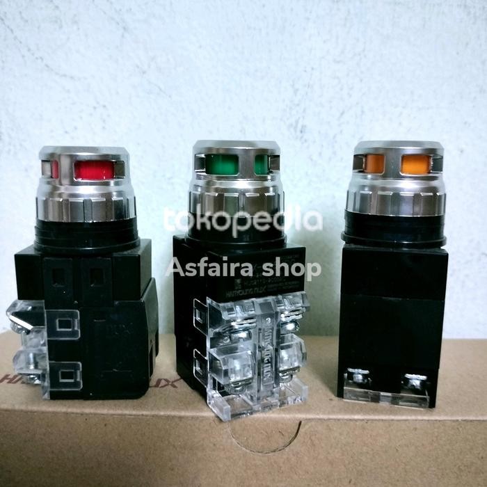 Push Button Lamp Crx-G25Md / Push Button Lamp Hanyoung 24Vdc Baru