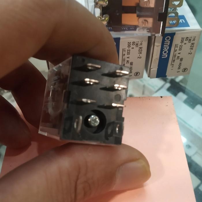Relay Omron Ly2 220V Ac 220Vac 10A Baru