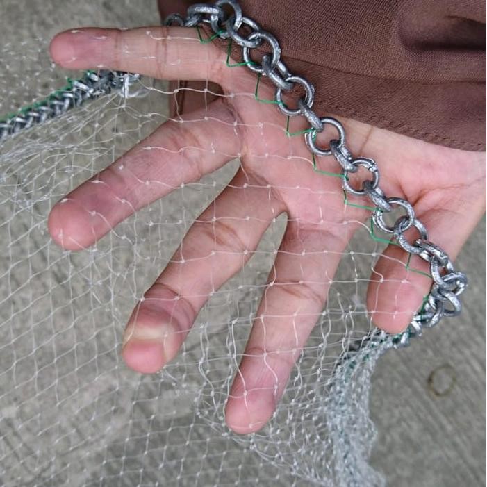 Jala Ikan, Jala Lempar 4,5 Meter Bahan Senar Siap Pakai, Jala Udang, Jala Kali, Jala Laut