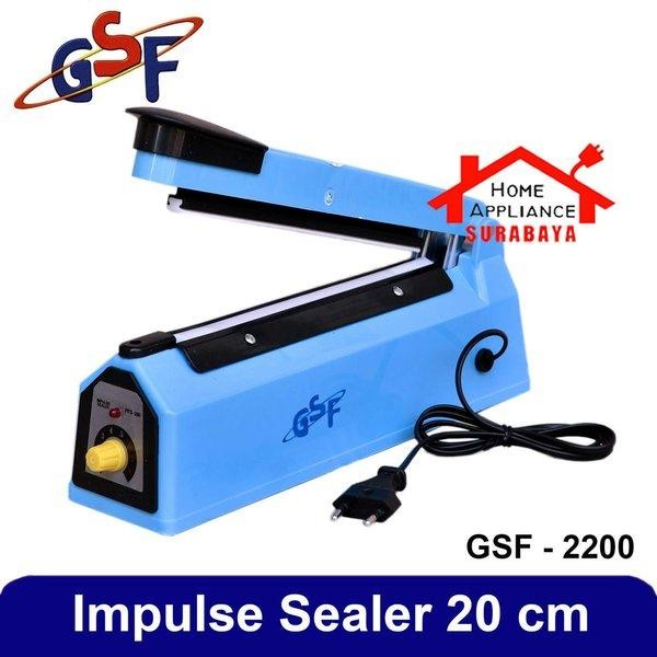 B_serii Alat Perekat Press Plastik Impulse Sealer PFS 200 20 CM GSF 2200