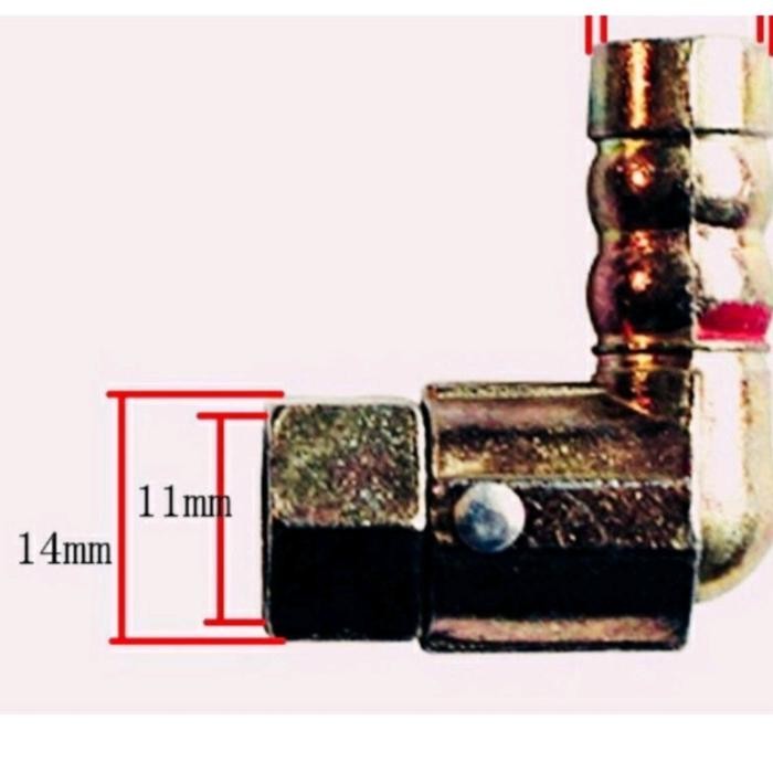 New Arrival Nepel Selang Gas Nepel Selang Gas Kompor Panggangan Akl6210