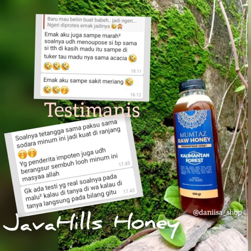 

Sensasi Lezat Madu Hutan Kalimantan By Java Hills Honey Madu Asli Murni 650Gr