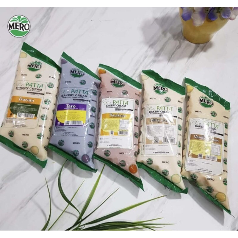 

Konter Makanan Mero Le Patta Bakery Cream Bahan Isian Roti,Kue 1 Kg