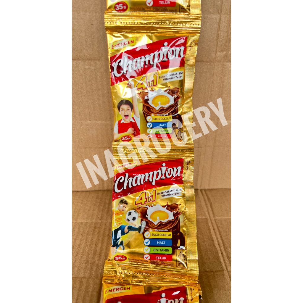 

Konter Makanan Energen Champion Isi 10Pcs