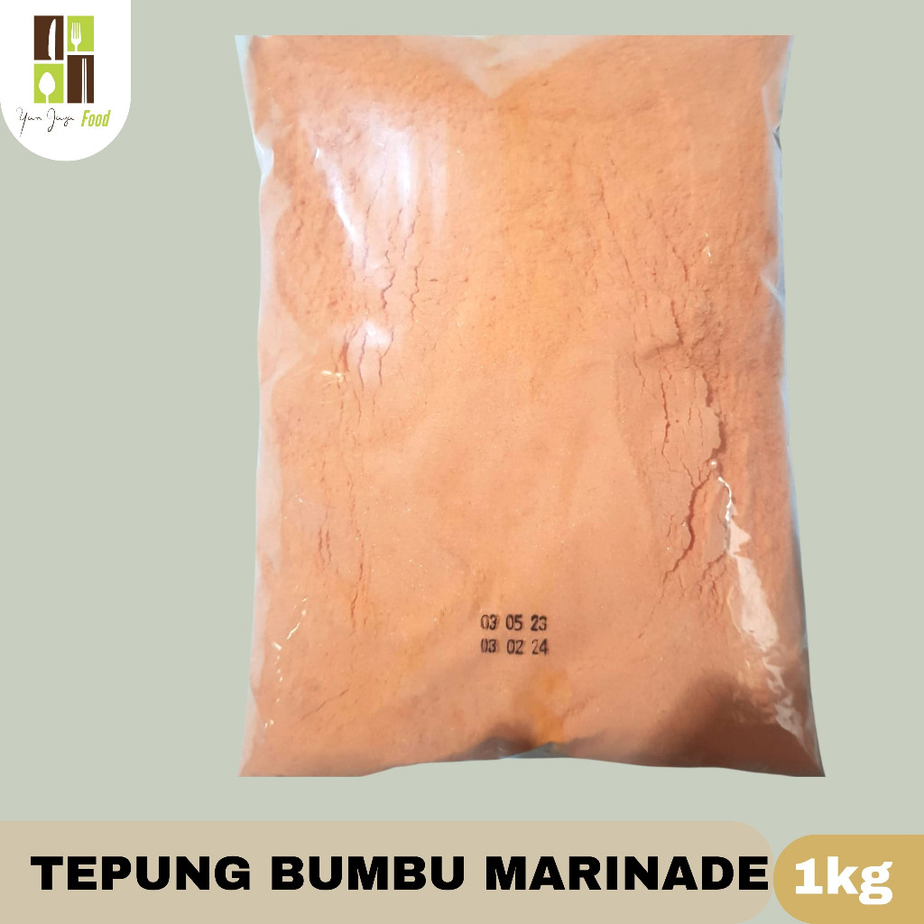 

Sensasi Lezat Finna Tepung Bumbu Marinade / Tepung Bumbu Marinasi Repack 250G/500G/1Kg