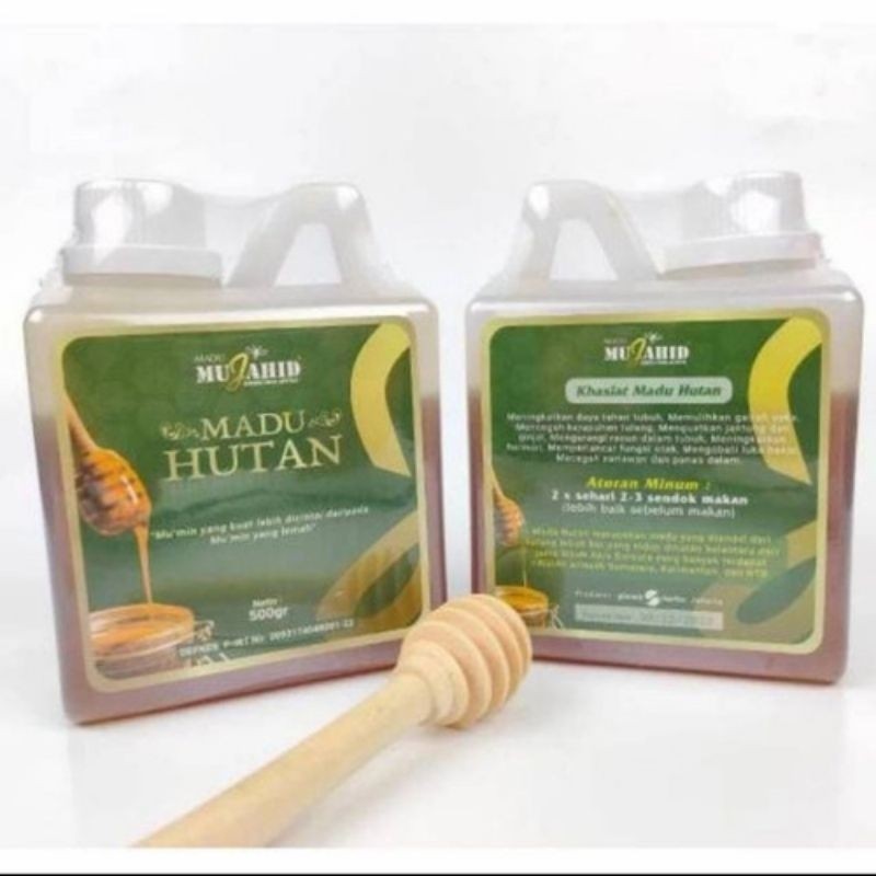 

Sensasi Lezat Madu Mujahid Hutan Kalimantan 500 Gram [ Kemasan Hijau ] Original Asli