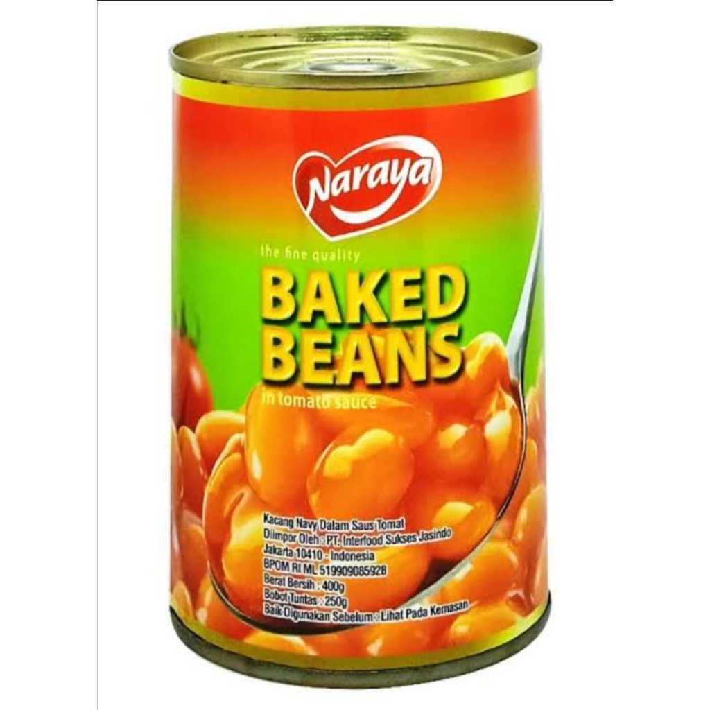 

Sensasi Lezat Naraya Baked Beans / Kacang Saos Tomat 400Gr