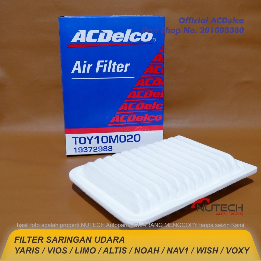 Filter Udara YARIS VIOS LIMO ALTIS NOAH NAV1 WISH VOXY ACDelco ORI