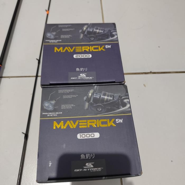 SALE  JORAN UL SATU SET RELIX NUSANTARA CAPUNG 702 REEL GOSTRIKE MAVERICK SW - 702 REEL 1000