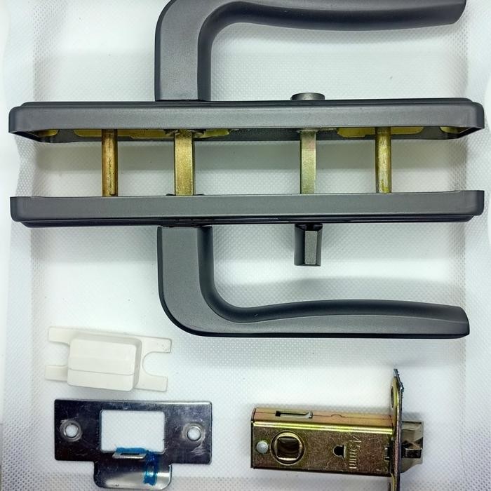 Pintu Upvc Kamar Mandi Kusen, Engsel & Kunci / Pintu U-Pvc Komplit