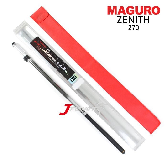 Tegek Maguro Zenith 270 330 360 390 450 Bahan Carbon Tegek Kuat Ruas Panjang Ringan