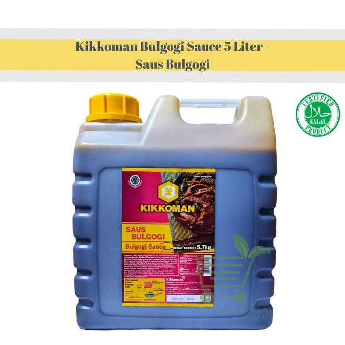 

Kualitas No1 Kikkoman Bulgogi Sauce 5 Liter - Saus Bulgogi