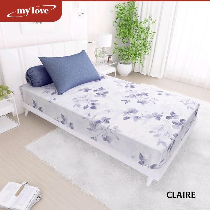 MY LOVE - Sprei Katun All New My Love Single 120x200 Tinggi 30cm New Motif Terbaru & Terlaris
