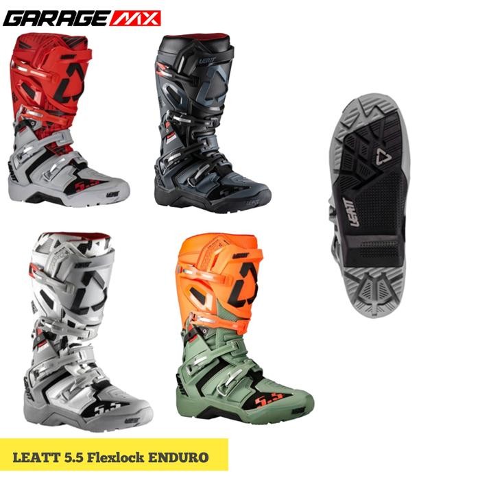 BOOT SEPATU LEATT 5.5 FLEXLOCK ENDURO