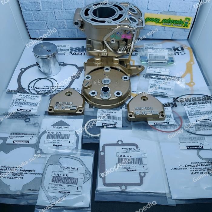 Blok Head PDK Gold BW Set Ninja R SS RR Original Kawasaki Thailand