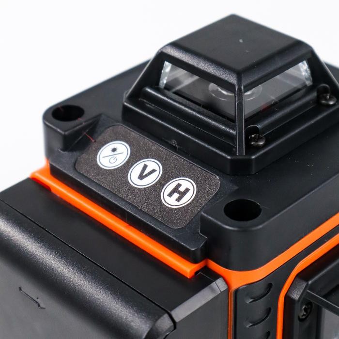 Mesin Laser Level Auto Siku Bangunan 16 Line Self Leveling Leser 3D 4D - Alat Ukur Tukang Waterpass