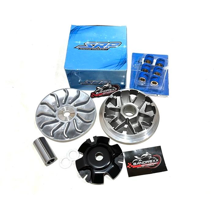 Paket Pulley CVT SRP-Ultraspeed Racing+Roller SRP Vario 160-PCX 160