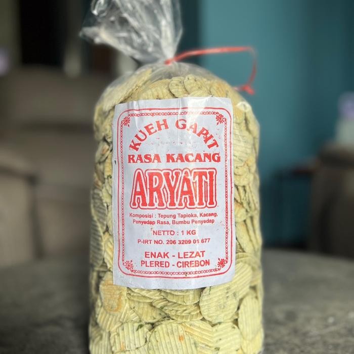 

Kue GAPIT rasa kacang dan rasa bawang renyah gurih 500gr Snack Food New