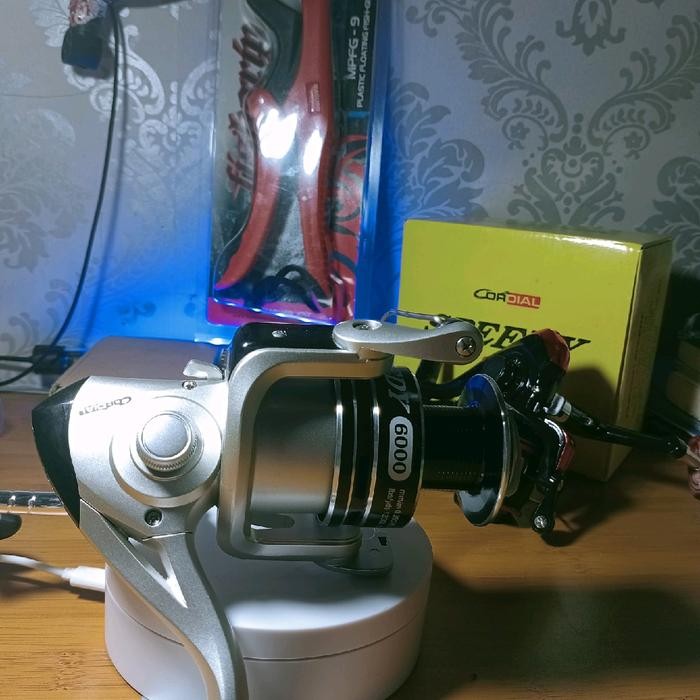 Termurah satu set joran rell pancing Cordial ukuran 6 Ikan Laut sudah termasuk joran satu set