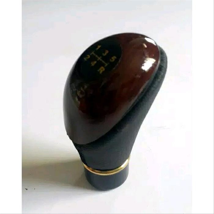 Masih Ada. Gear Knop Knop Gigi Mobil Perseneling Mobil Hitam Combinasi Kayu