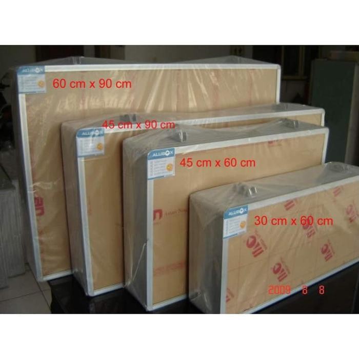 Neon Box Aluminium 45x90