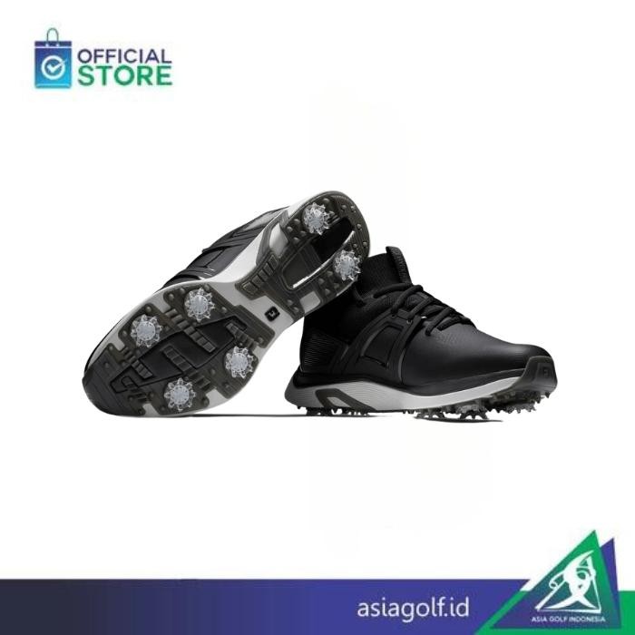 Golf Shoes FootJoy Hyperflex Black Golf Sepatu Golf