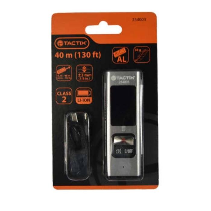 METERAN LASER DIGITAL TACTIX 40 MTR - HITAM