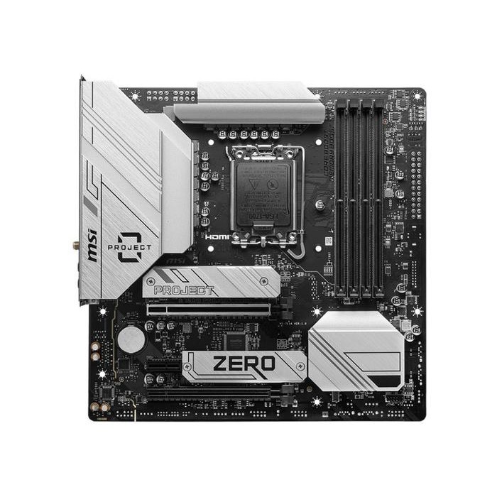 MOTHERBOARD MSI B760M PROJECT ZERO (INTEL LGA 1700, B760)