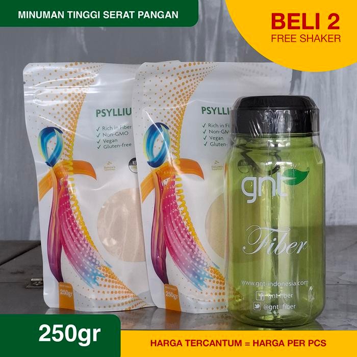 

PSYLLIUM HUSK MURNI HALUS DIET KETO DETOX USUS 250 GRAM New