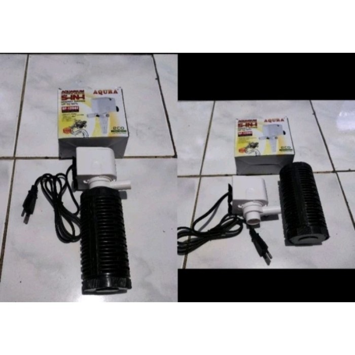 Paket Power Head + Quick Filter Internal Aquarium Power Head 1200 Aquarium Mesin Filter Aquarium