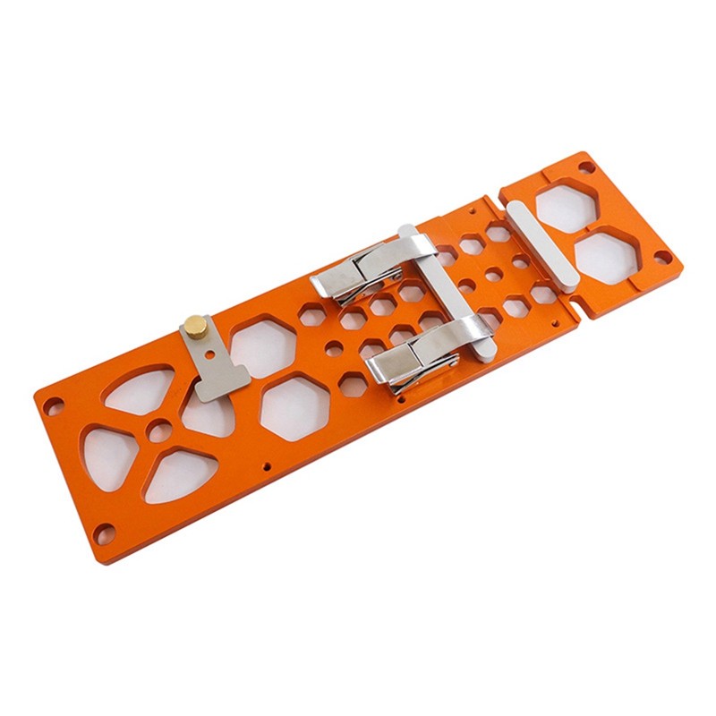 1 PCS 340Mm Right Angle Circular Saw Guide Rail Orange & Silver Aluminum Alloy For Festool And For  