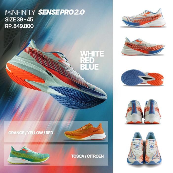 Sepatu Running Ardiles Nfinity Sense Pro 2.0 Original