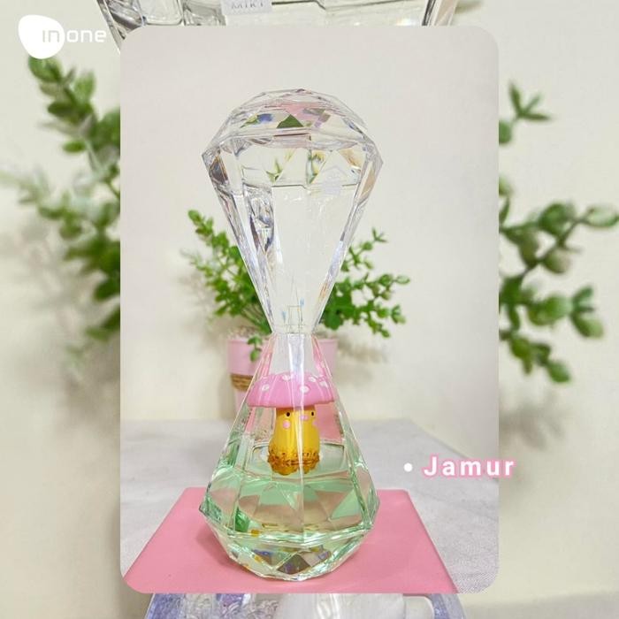 (Allthebest) Inone Pajangan Dekorasi Jam Pasir Millenial Cute Dolphine Oil Drop Orn