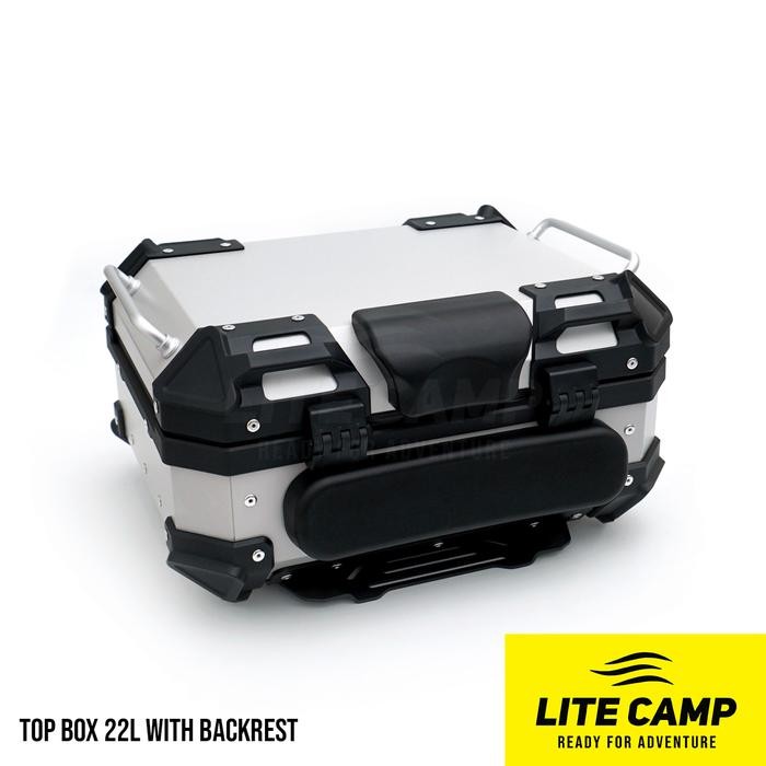 Top Box Motor Alumunium Pannier 22L - Box Motor Terbatas