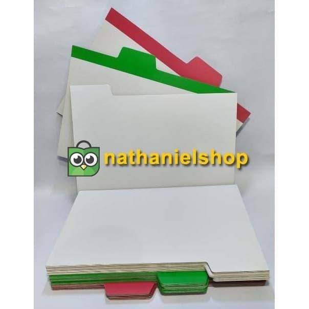 

Guide / Sekat Arsip / Dokumen (Peralatan Kearsipan) Isi 15 Lembar