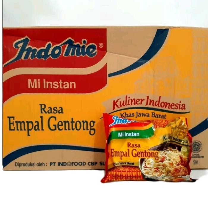 

INDOMIE MIE INSTAN GORENG RASA CAKALANG 1 DUS ISI 40 BKS KHAS SULAWESI UTARA PEDAS FOOD KECAP