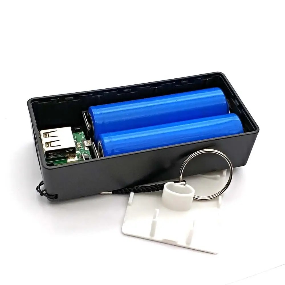 2X 18650 Usb Power Bank Battery Charger Case Diy Box Power Bank Case Kit Battery Storage Box