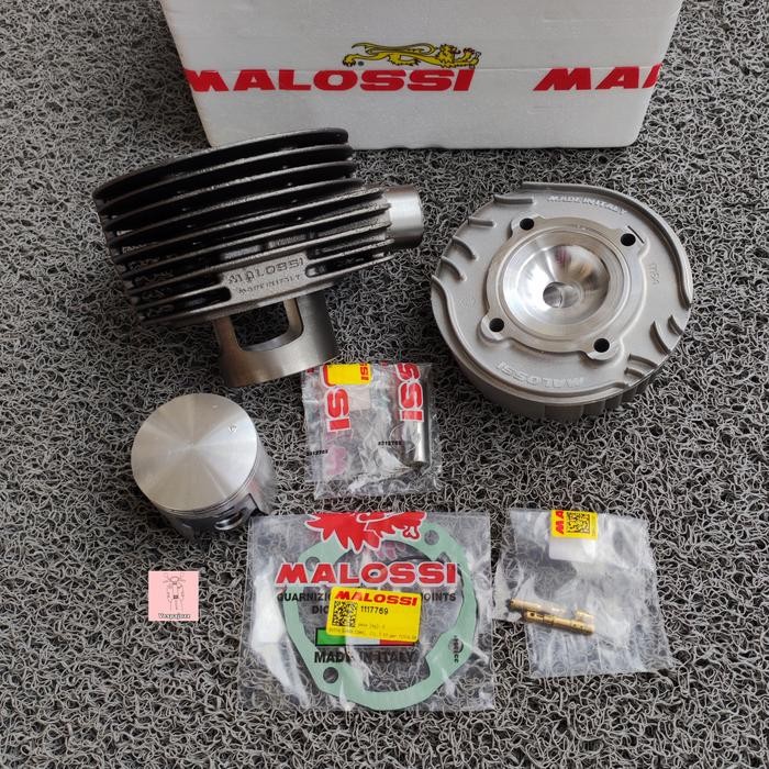 Blok Set Malossi Sport 177 cc Cast Iron Utk Vespa PX Excel