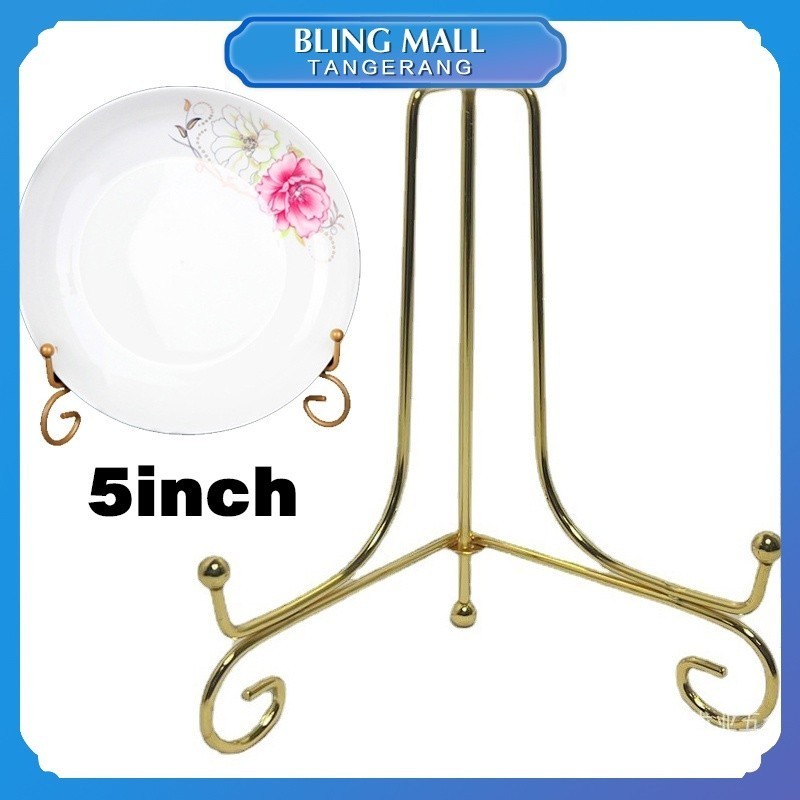 Sandaran Piring Hias / Piring Pajangan / Stand Holder Piring / Dudukan Piring Hias