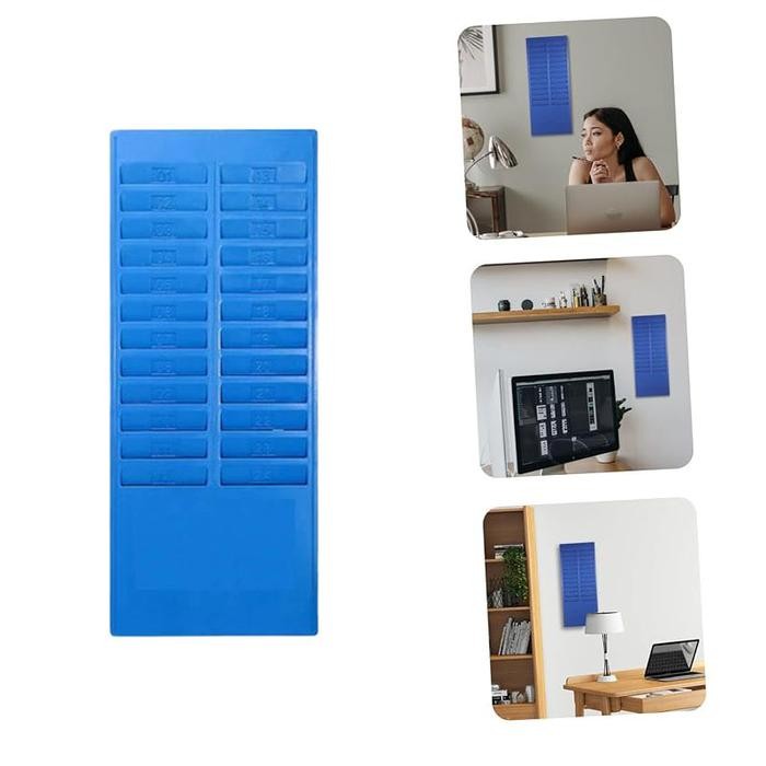 

Uta - Cod 24/50 Sheet Rak Absensi Kartu / Tempat Kartu Absensi / Tempat Kartu Absen / Rak Kartu