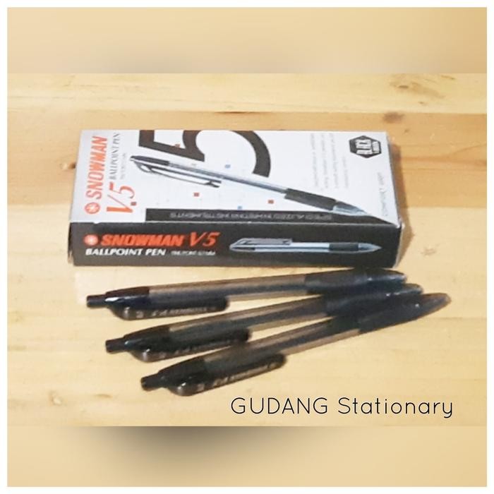 

Bentley - Ballpoint Pen V5 Snowman [ Isi 12 Pcs ]